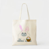 Tote Bag mignon Pâques Yeti (Devant)