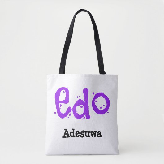 Tote Bag Mignon Tribal Edo (Devant)