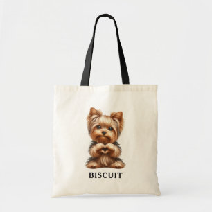 Tote Bag Mignon Yorkie Animal de Compagnie Créant des Patte