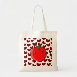 Tote Bag Mignonette Cartoon Tomato Lover