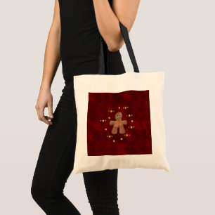 Tote Bag Mignonne Brown pain d'épices homme Noël