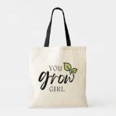 Tote Bag Mignonne, fille Plante Lover's (Dos)