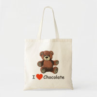 Mignonne I Coeur (Amour) Chocolat Teddy Ours