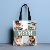 Tote Bag Mignonne JE T'AIME MOM Fête des Mères Photo