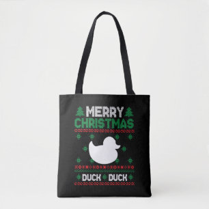 Tote Bag Mignonne Kids Duck Vilain Tshirt de Noël