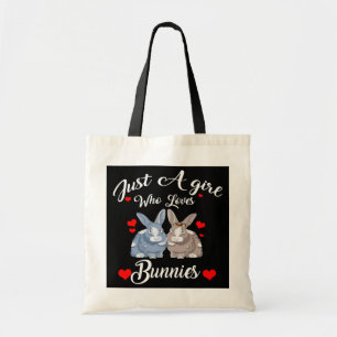 Tote Bag Mignonne Lapin Juste Une Fille Qui Aime Les Lapins