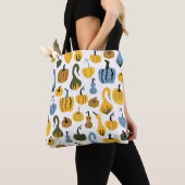 Tote Bag Mignonne main de dessin Citrouille (De près)