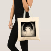 Tote Bag mignonne manga yaei fille (Devant (produit))