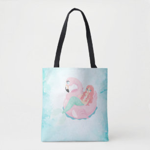 Tote Bag Mignonne Sirène, Mer