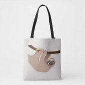Tote Bag mignonne Sloth Animée (Devant)