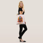 Tote Bag Mignonne Turquie Thanksgiving (Sur le modèle)
