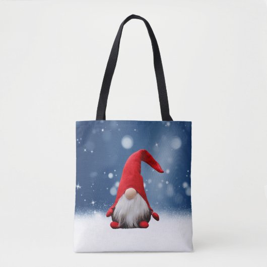 Tote Bag Mignonnes Etoiles de neige Père Noël Noël (Devant)