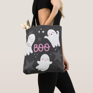 Tote Bag Mignons Fantômes Halloween BOU