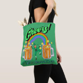 Tote Bag Mikitiez verdoyante Saint Patrick's Day irishbeer (De près)