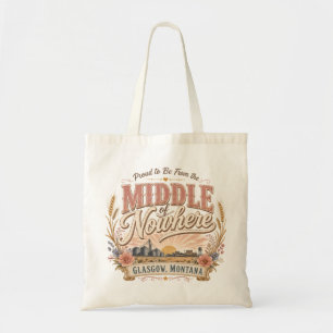 Tote Bag Milieu de nulle part Glasgow Montana Rustique
