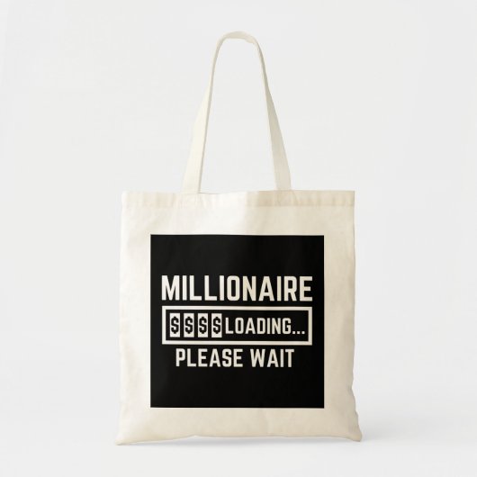 Tote Bag Millionaire Chargement Veuillez Patienter (Devant)