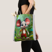 Tote Bag Milo, la souris de la jungle (De près)