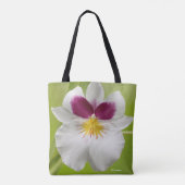 Tote Bag Miltoniopsis Roezlii (Orchidées de Pansy) (Dos)