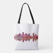Tote Bag Milwaukee Wisconsin Skyline (Dos)