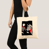 Tote Bag mime Zebra (Devant (produit))