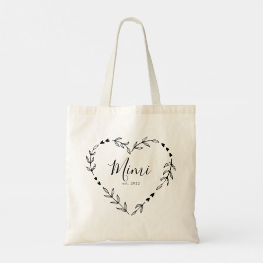 Tote Bag Mimi Année Est. (Dos)