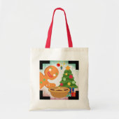 Tote Bag Mince Pie photo de Gingerbread Man. (Devant)