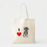 Mini amour Fourre-tout de Schnauzer