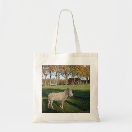 Tote Bag (Mini) âne contemplant la vie (Devant)
