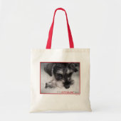 Tote Bag Mini chiot de Schnauer (Devant)