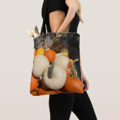 Tote Bag Mini Citrouille si coloré (De près)
