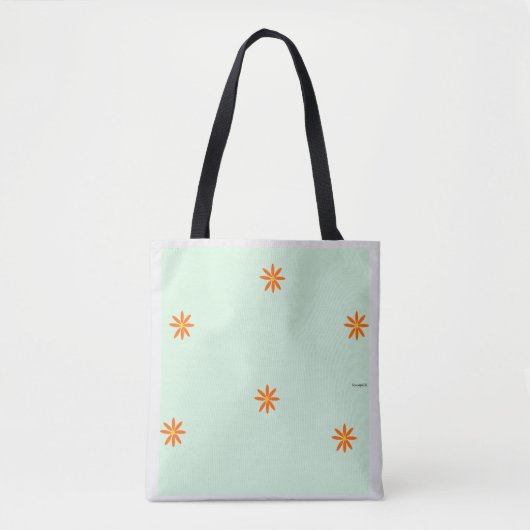 Tote Bag Mini Daisies fourre-tout (Devant)
