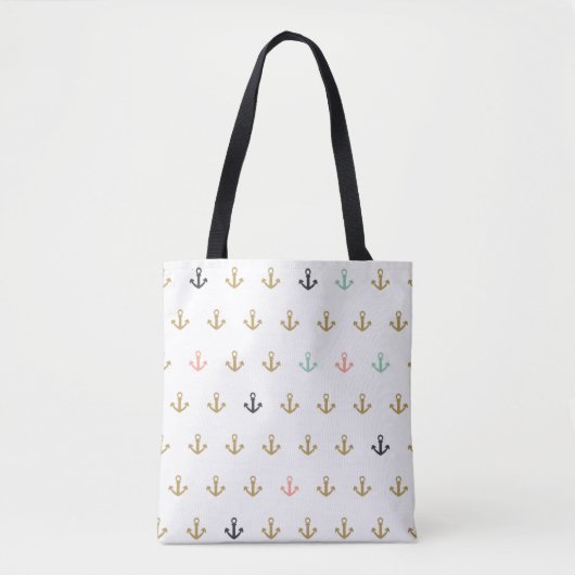Tote Bag Mini motif d'Ancre (Devant)