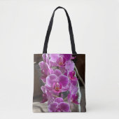 Tote Bag Mini Phalaenopsis Sogo Vivien Orchidée violet (Devant)