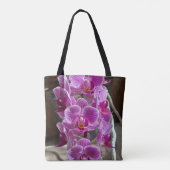 Tote Bag Mini Phalaenopsis Sogo Vivien Orchidée violet (Dos)