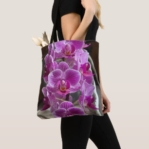 Tote Bag Mini Phalaenopsis Sogo Vivien Orchidée violet