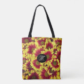 Tote Bag Mini tournesol rouge d'automne (Dos)