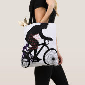 Tote Bag Minimal Bicycle Art – (De près)