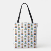 Tote Bag Minimalisme moderne du milieu du siècle (Dos)