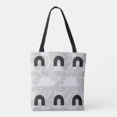 Tote Bag Minimalist Mixed Boho Arches (Dos)