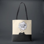 Tote Bag Minimalist Motivational Cat Quote Humor Gift<br><div class="desc">A minimalist cat quote design featuring a thoughtful and relatable message about rest, preparation, and calm productivity. This clean typography and simple cat illustration style reflects modern aesthetic trends loved by cat lovers, introverts, and fans of cozy, mindful living. Perfect for everyday products like mugs, tote bags, t-shirts, postcards, prints,...</div>