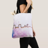 Tote Bag Minimalist RT Design | Inhalotherapy Inspired (De près)