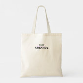 Tote Bag Minimalist Stay Creative Typography (Dos)