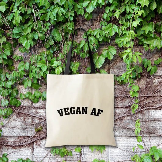 Tote Bag Minimaliste Vegan AF