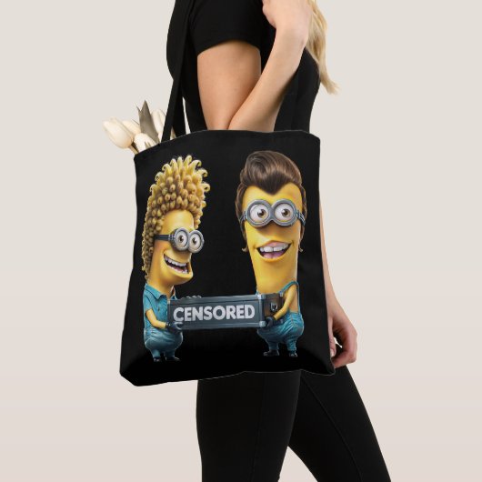 Tote Bag Minions hooligans (De près)