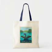 Tote Bag Minnesota | Loon (Devant)