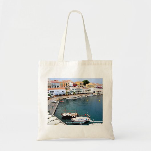 Tote Bag Minorque, Baléares, Espagne (Devant)