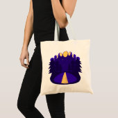 Tote Bag Minuit au clair de lune (Devant (produit))
