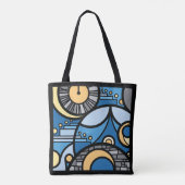 Tote Bag Minuit sonne (Dos)