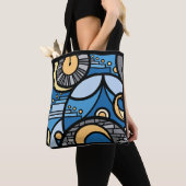 Tote Bag Minuit sonne (De près)