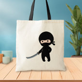 Tote Bag Minuscule Ninja en colère